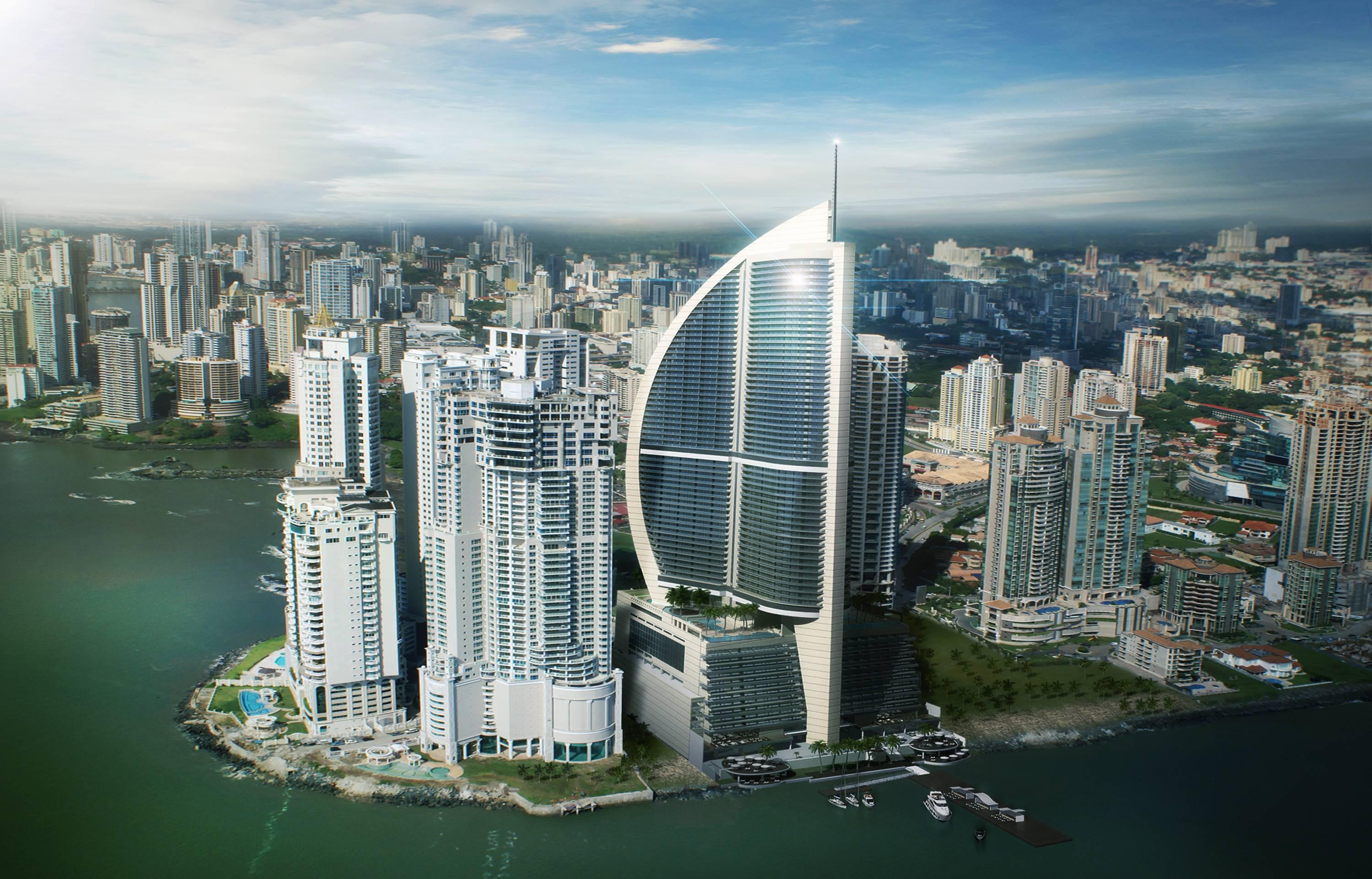 巴拿马jw万豪酒店 巴拿马城 外观 照片 The complex