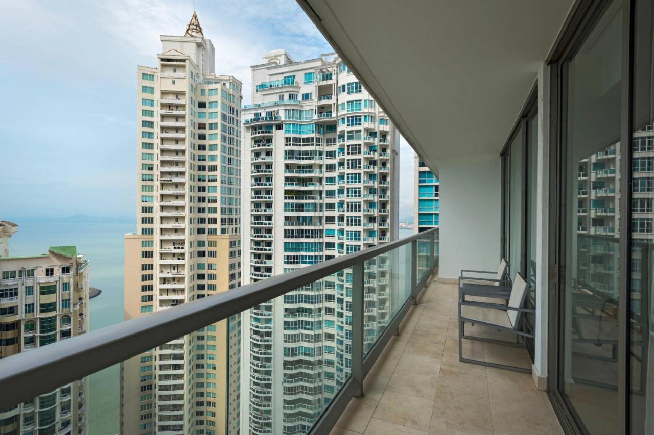 巴拿马jw万豪酒店 巴拿马城 外观 照片 Balcony