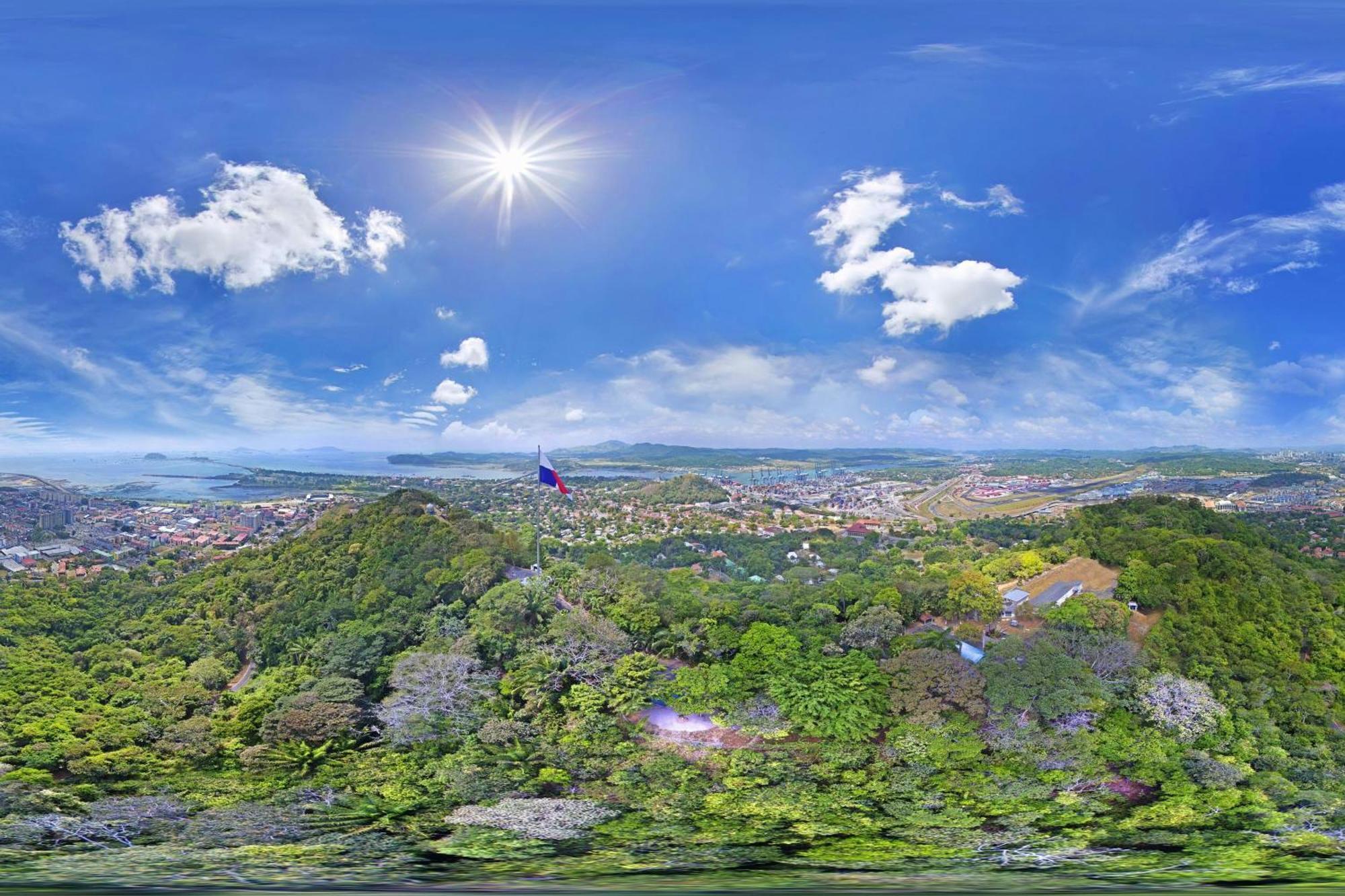 巴拿马jw万豪酒店 巴拿马城 外观 照片 Panorama of the city